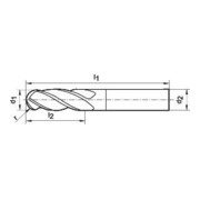 Radiusfr. WN VHM FIRE 14,0mm HA Z 4 L Gühring-2