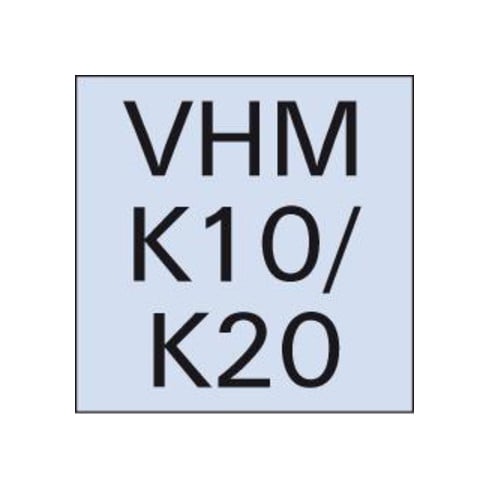 Radiusfräser WN VHM 12,0mm HB Z2 K FORMAT