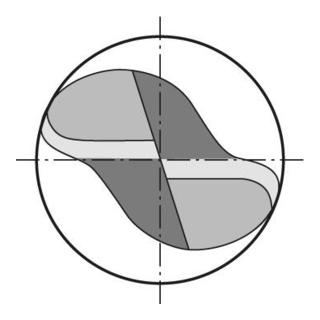 Radiusfräser WN VHM 2,0mm HA Z2 K FORMAT