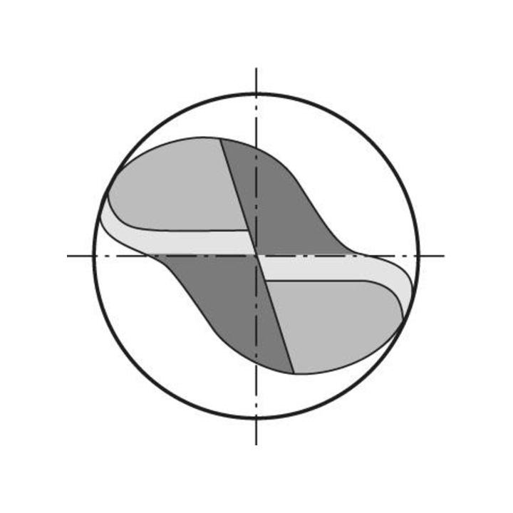 Radiusfräser WN VHM 8,0mm HB Z2 K FORMAT