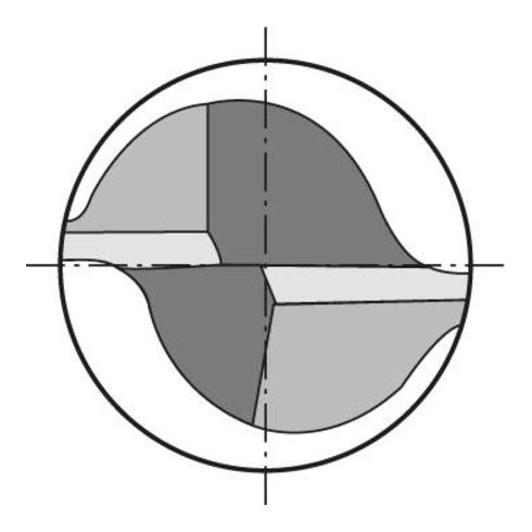 Radiusfräser WN VHM TiALN 0,6mm L2,0 HA Z2 FORMAT