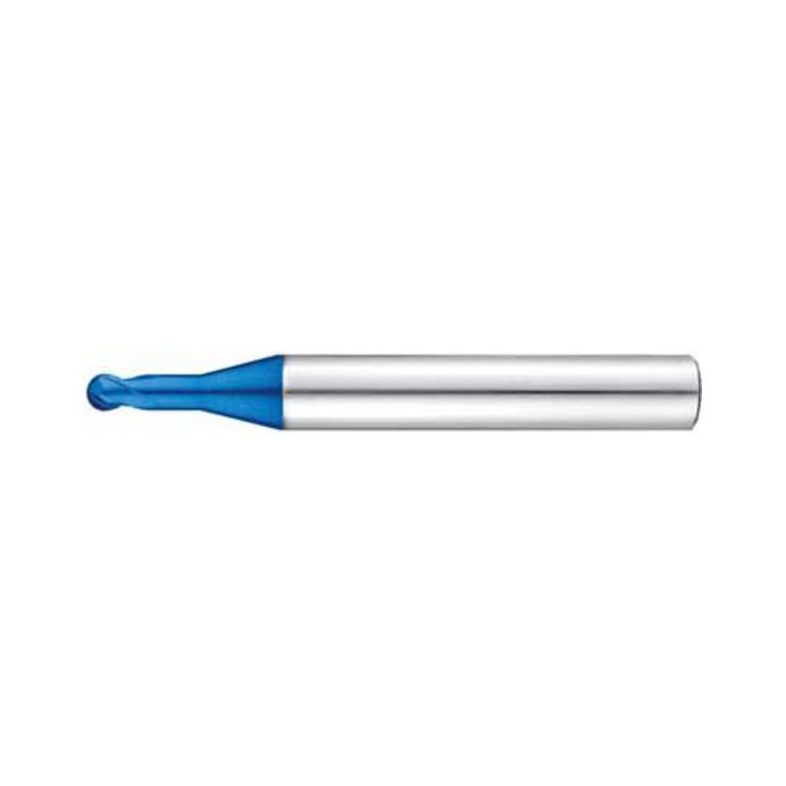 Radiusfräser WN VHM TiALN 1,0mm L6,7 HA Z2 FORMAT