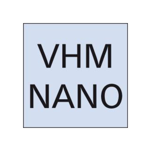Radiusfräser WN VHM TiALN 1,0mm L6,7 HA Z2 FORMAT