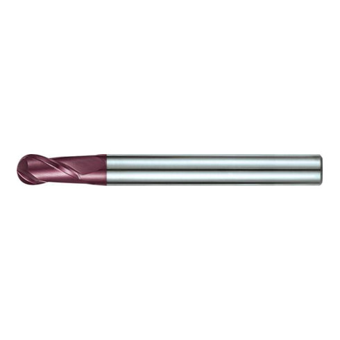 Radiusfräser WN VHM TiALN 9,0mm HA Z2 D6mm FORMAT