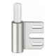 Rahmenteil V 8100 WF STA vern.2-tlg. Stahlzargen Stand.-1