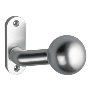 Rahmentür-Knopf 1388/0000 Material Alu. F1 4-KT. 8mm feststehend