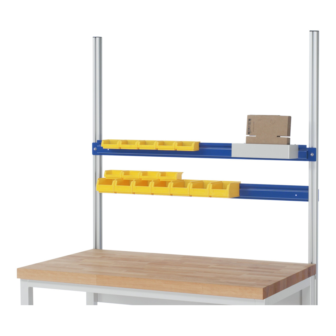 Rail d'accrochage Rau pour caissons, panneau système 1200mm