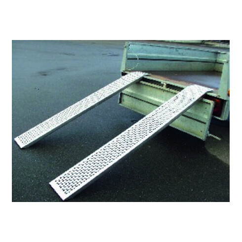Rail de chargement 400 kg sans rebord L.1500mm surface de roulement I.195mm largeur rail I.215mm