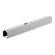 Rail de roulement 53/73 Alu.VA-Eff.elox.bearing.L.1700mm Montage au plafond.HELM-1