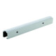 Rail de roulement 60 Alu. Palier EV1 anodisé L. 1700mm Wandmont. HELM-1