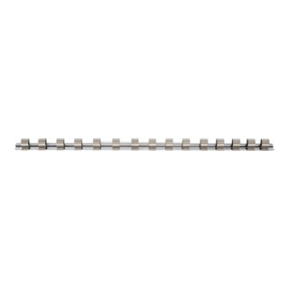 Rail pour douilles 15 clips 12,5 mm (1/2") BGS
