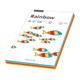 Rainbow Kopierpapier 88043188 A4 80g intensiv sortiert 100 Bl./Pack.