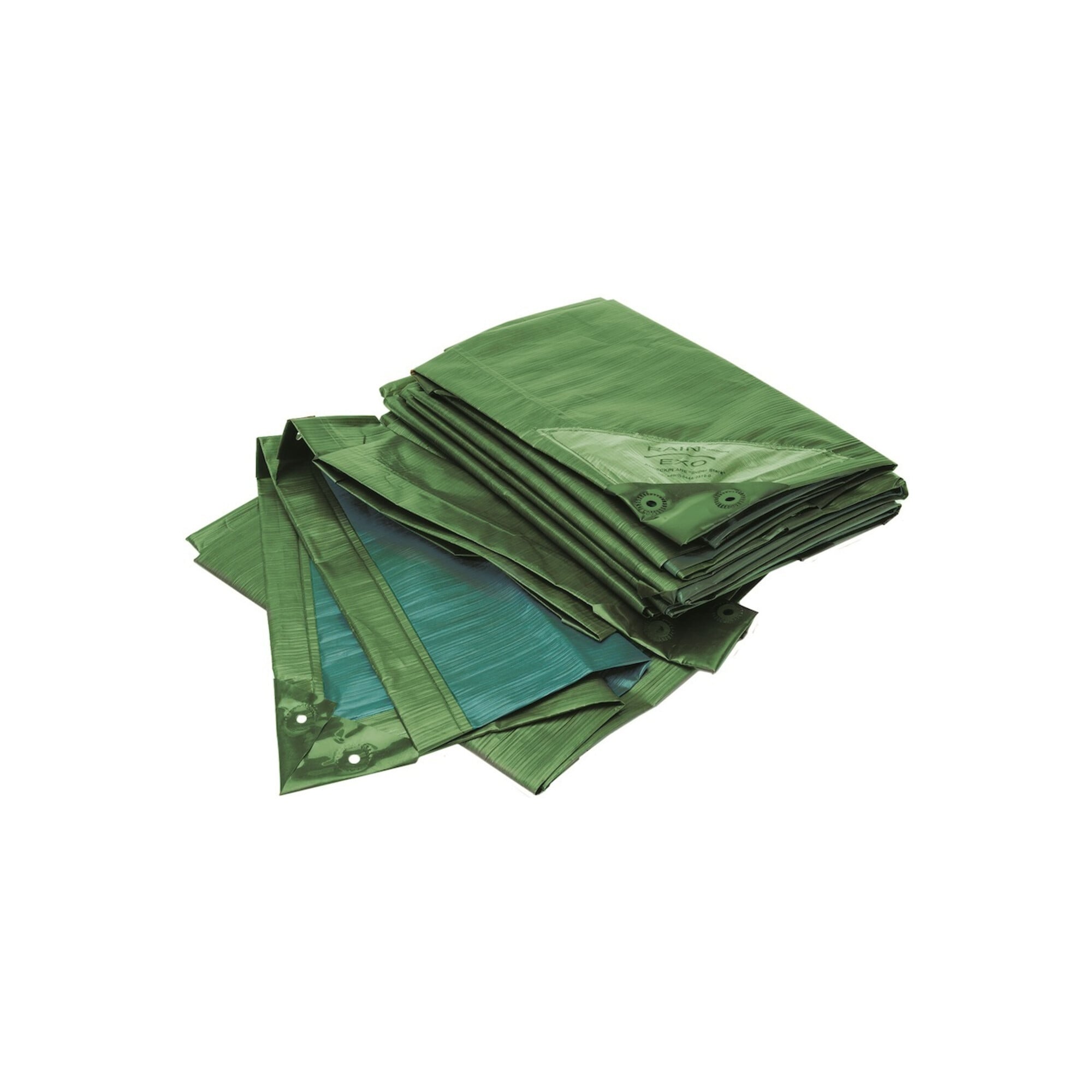 RAINEXO Abdeckplane, 150g/qm, 4x6m, gr/bl