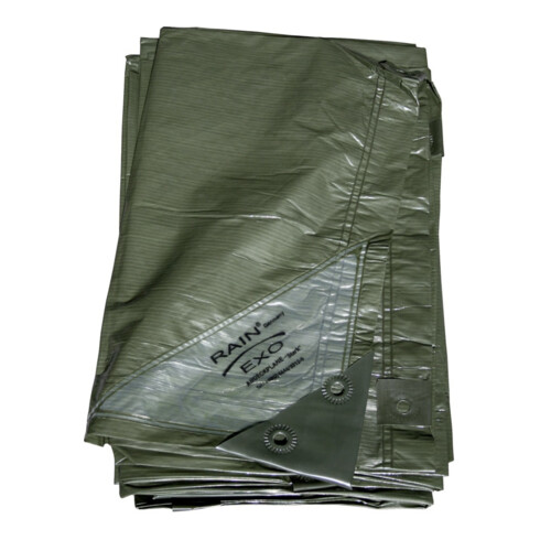 RAINEXO Bâche de protection verte, 90 g/m², 10x15 m
