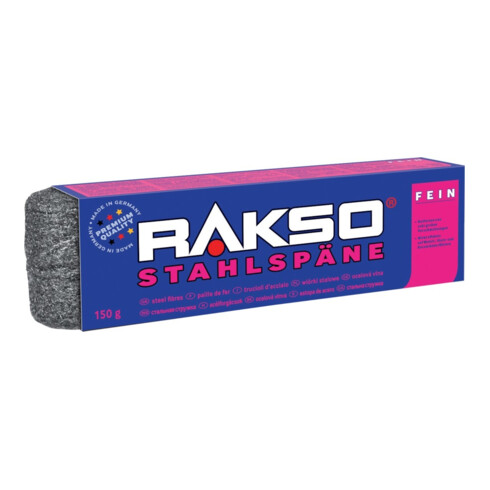 Rakso Copeaux d'acier grossiers, 150 g