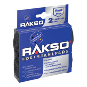 RAKSO Laine d'acier extra fine inox 2 pièces