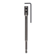 Rallonge Bosch 1/4", arbre hexagonal pour fraise plate Self Cut Speed 152 mm