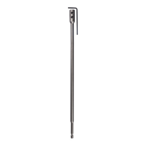 Rallonge Bosch 1/4", arbre hexagonal pour fraise plate Self Cut Speed 305 mm