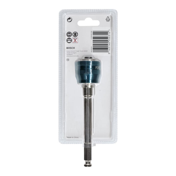 Rallonge Bosch 150 mm et PC plus mandrin 7/16", 11 mm