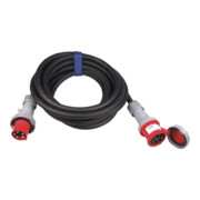 Rallonge CEE 63 A 400 V 25 m H07RN-F 5 x 16 mm² noir IP44
