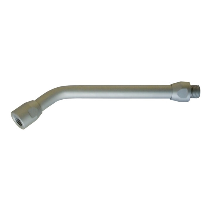 Rallonge de soufflettes aluminium courbée L. 150 mm EWO