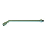 Rallonge de soufflettes aluminium courbée L. 300 mm EWO-1