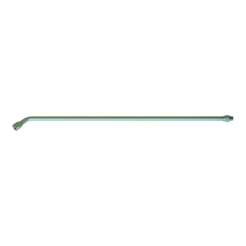 Rallonge de soufflettes aluminium courbée L. 800 mm EWO