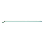 Rallonge de soufflettes aluminium courbée L. 800 mm EWO-1