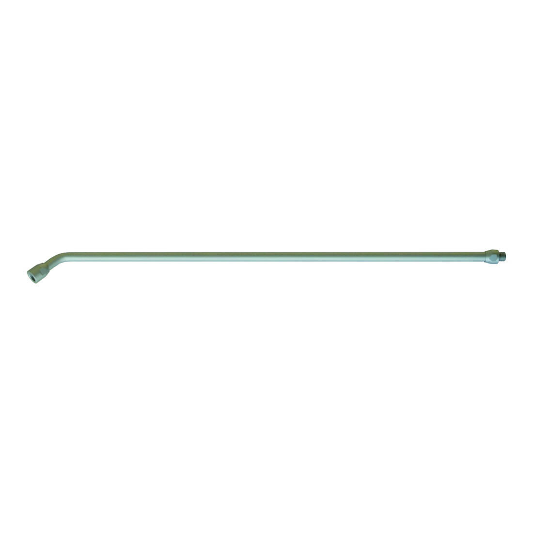 Rallonge de soufflettes aluminium courbée L. 800 mm EWO