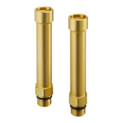 Rallonge de soupape de mesure OVENTROP 80mm pour plaques à orifices série 10607XX