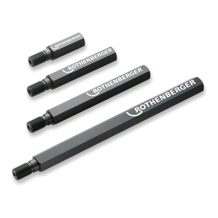 Rallonge de trépan Rothenberger 1,1/4" UNC, 300 mm, version acier