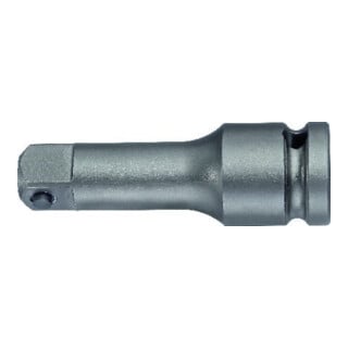 Rallonge DIN3121 1/2 po. carré L.125mm forme G12,5 acier spécial ASW