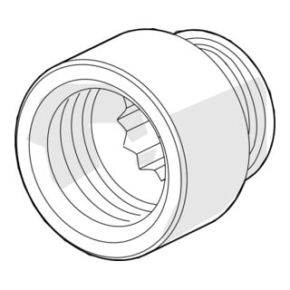Rallonge Hansa G1/2 15mm SW 12
