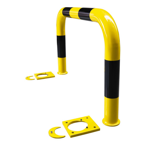 Rampe de protection du bélier Moravia Black Bull amovible pour l'intérieur pour chevillage 600 x 1000 mm