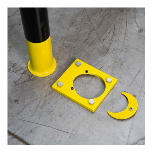 Rampe de protection du bélier Moravia Black Bull amovible pour l'intérieur pour chevillage 600 x 1000 mm