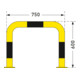 Support de protection Moravia Black Bull pour une utilisation intérieure pour le chevillage 76 mm 3 mm-3