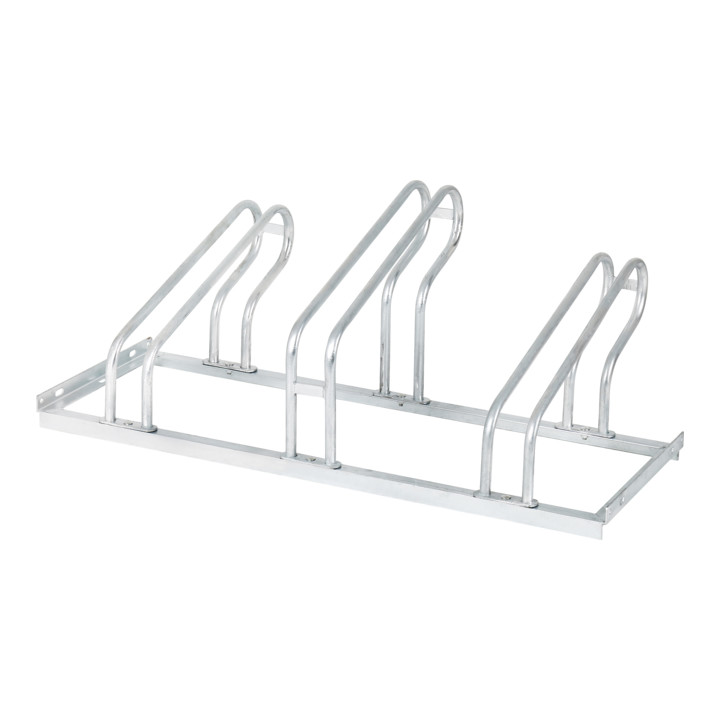 Range-vélos STIER pour 3 vélos, galvanisé