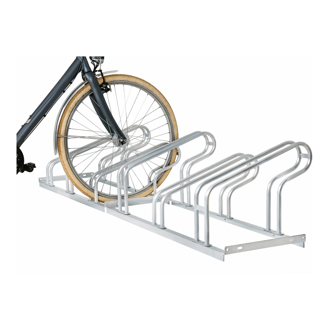 Range-vélos STIER pour 5 vélos, galvanisé