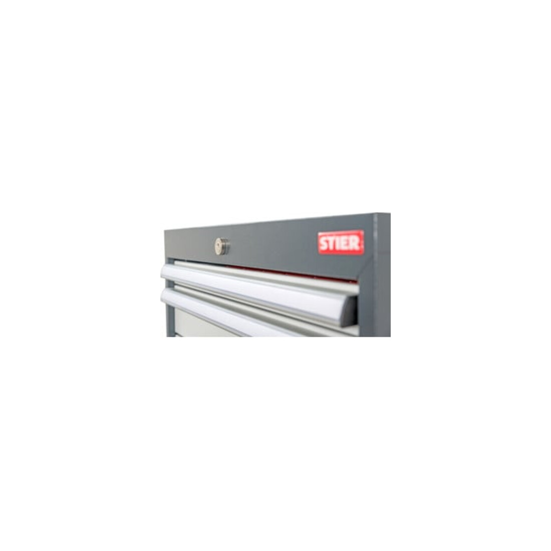 Rangée d'établis STIER lxPxH 2000x600x1060 mm, 1 caisson d'armoire 700x575x1020 mm