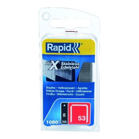Rapid Agrafes 53/8 m