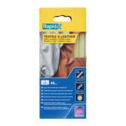 Rapid Bâtons de colle pour textile et cuir, diamètre 12 x 190 mm, boîte de 48 pcs