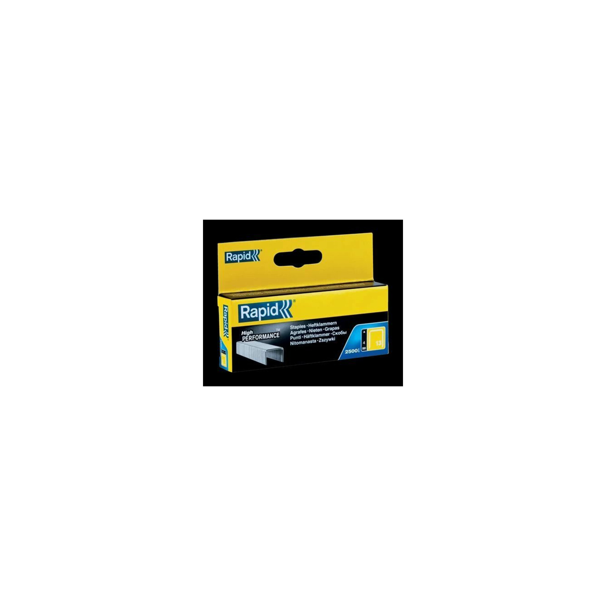 Rapid Heftklammer 13/04mm stahl a 2500 Box Typ 13