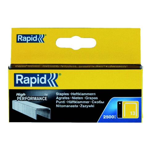 Rapid Heftklammer 13/14mm stahl a 5000 Box Typ 13