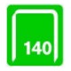 Rapid Heftklammer 140/14 L 004 Pack= 5000 Stück Isaberg Typ 140-3