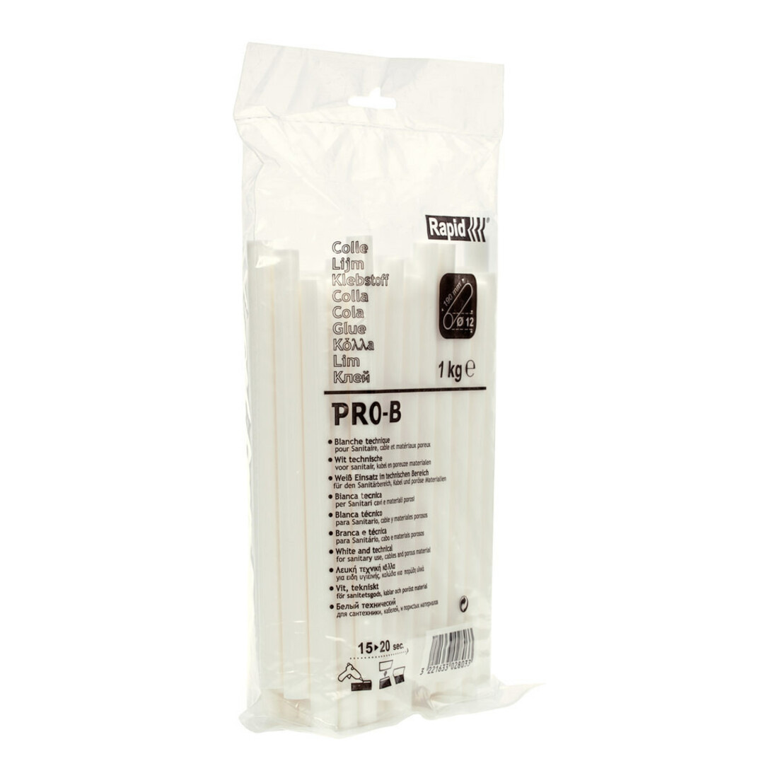 Rapid Klebestick PRO-B glue 1000g Isaberg