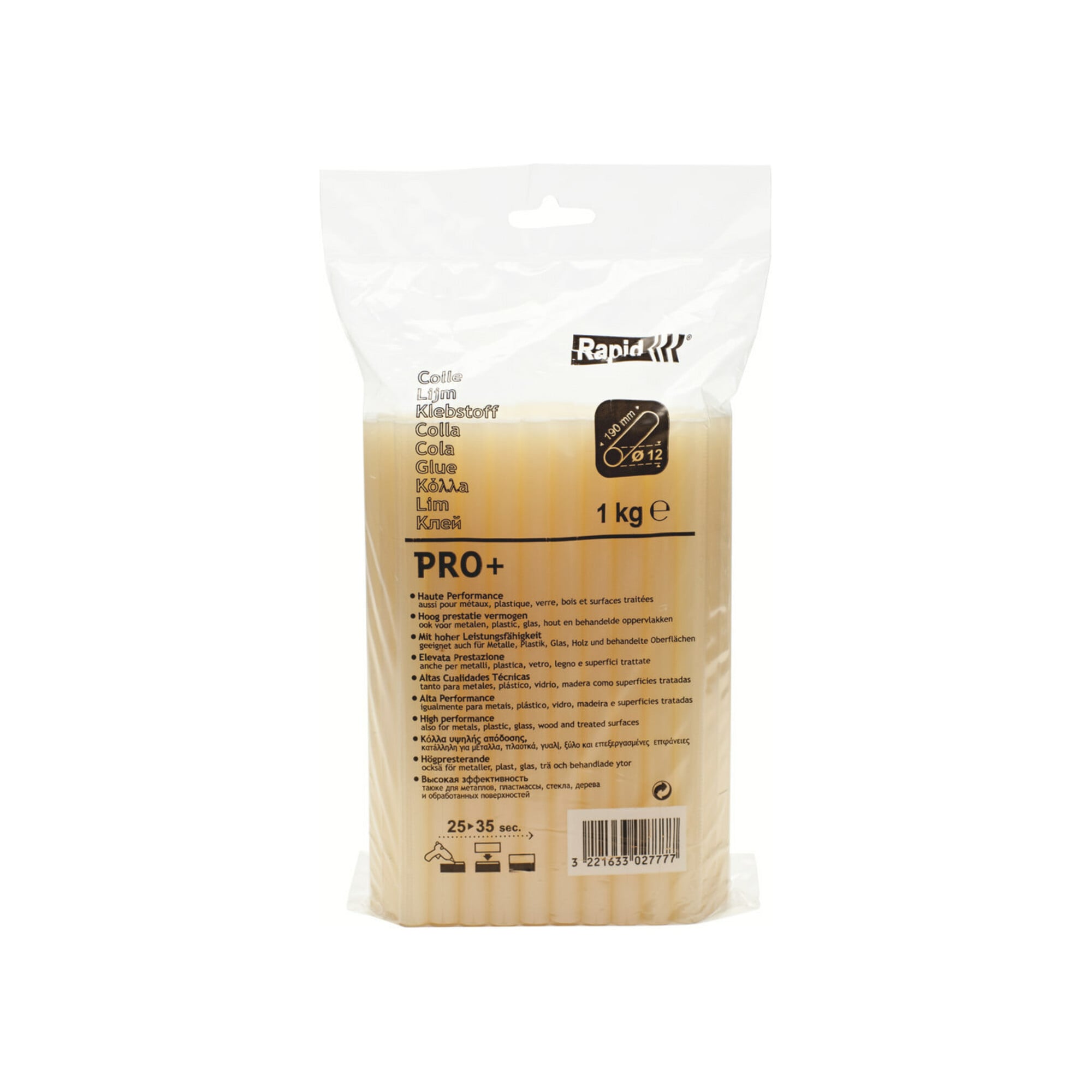 Rapid Klebestick PRO+ glue 1000g Isaberg