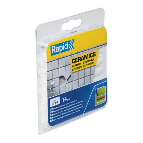 Rapid Klebesticks Keramik, Durchmesser 12 x 94 mm 14 Stk. Blister