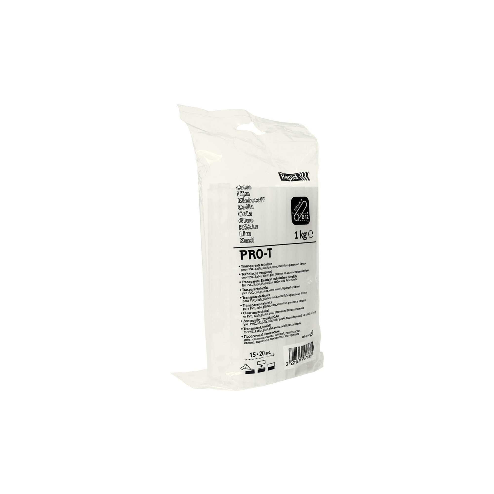 Rapid Klebesticks PRO-T 1kg Isaberg