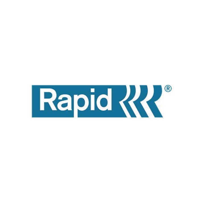 Rapid Registraturlocher HDC150 23000600 Guss silber/orange