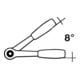 Ratchet 1/2 pouce 45 dents Disque de commutation sans étincelle-4